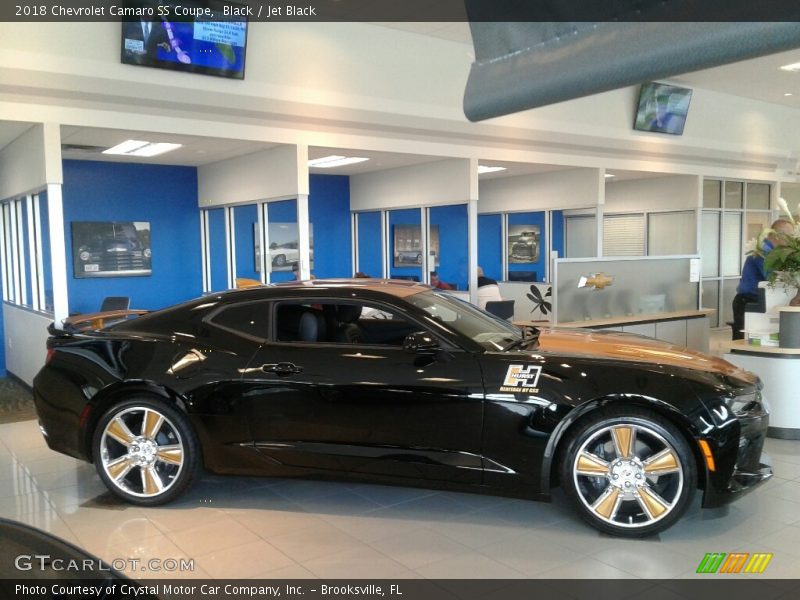 Black / Jet Black 2018 Chevrolet Camaro SS Coupe