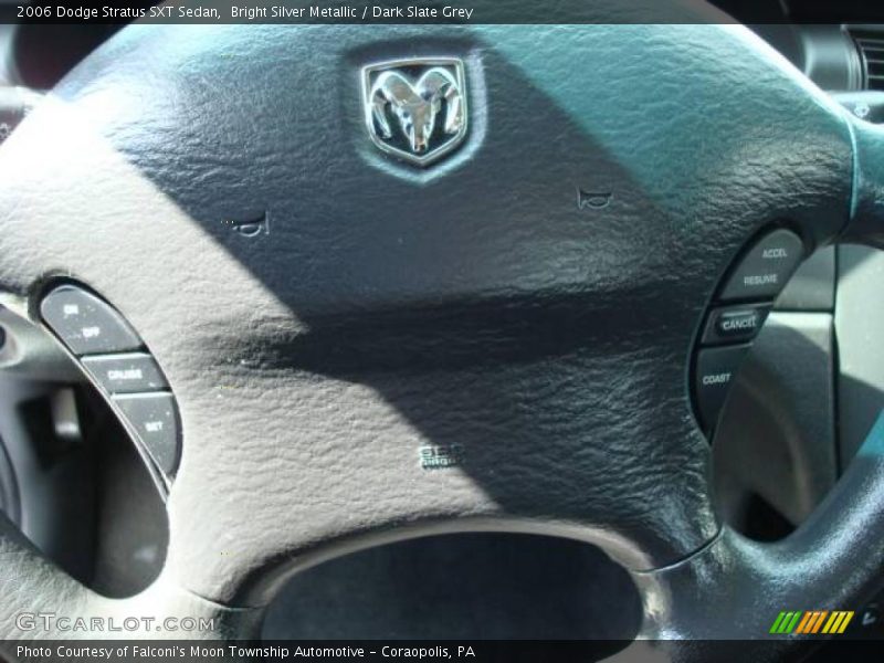 Bright Silver Metallic / Dark Slate Grey 2006 Dodge Stratus SXT Sedan