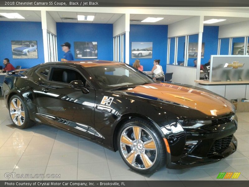 Black / Jet Black 2018 Chevrolet Camaro SS Coupe