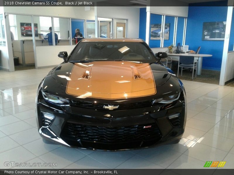 Black / Jet Black 2018 Chevrolet Camaro SS Coupe