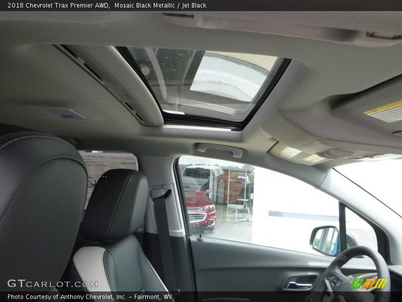 Mosaic Black Metallic / Jet Black 2018 Chevrolet Trax Premier AWD