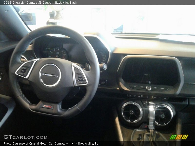 Black / Jet Black 2018 Chevrolet Camaro SS Coupe