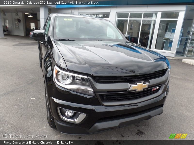 Black / Jet Black 2019 Chevrolet Colorado Z71 Extended Cab 4x4
