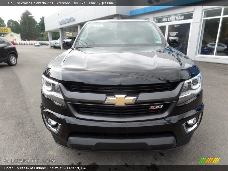 Black / Jet Black 2019 Chevrolet Colorado Z71 Extended Cab 4x4