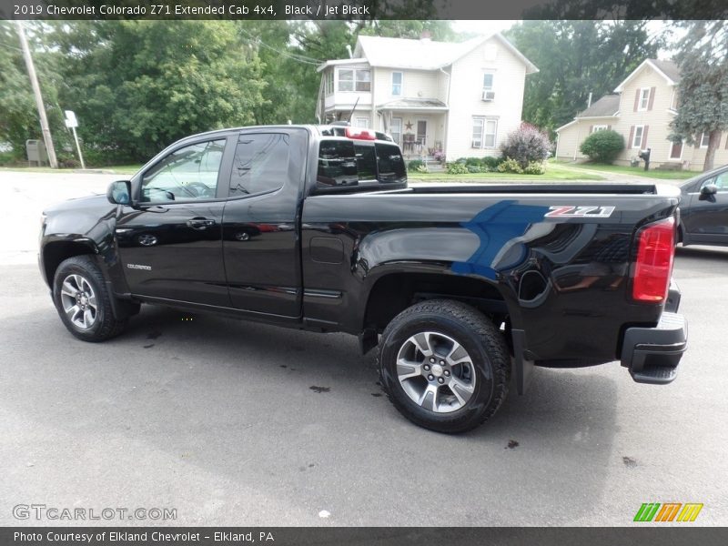 Black / Jet Black 2019 Chevrolet Colorado Z71 Extended Cab 4x4
