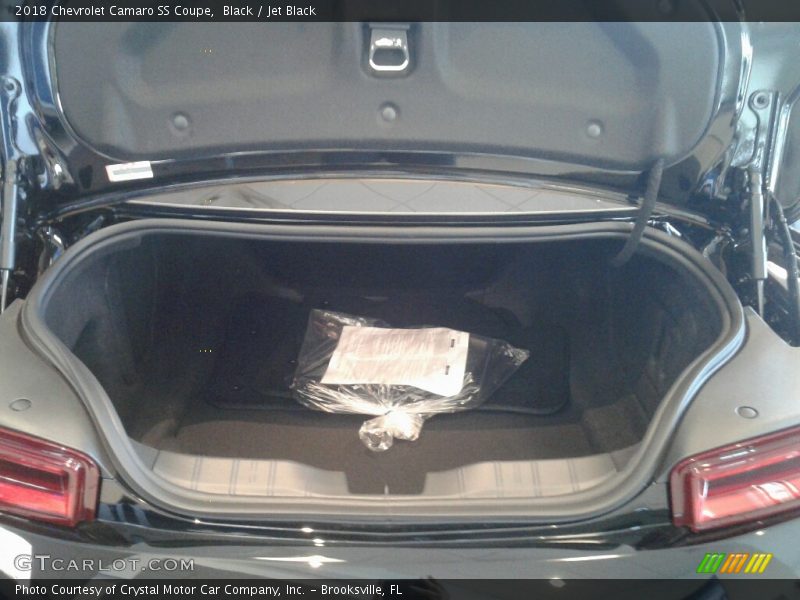 Black / Jet Black 2018 Chevrolet Camaro SS Coupe