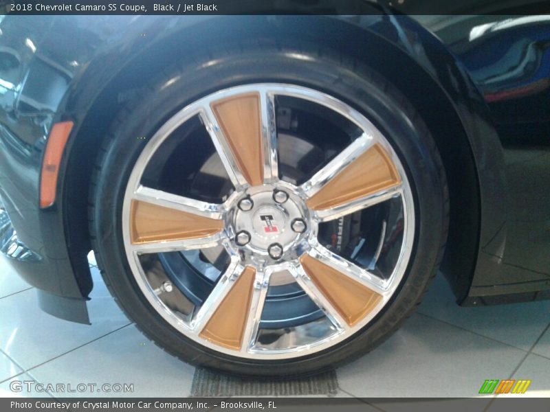 Black / Jet Black 2018 Chevrolet Camaro SS Coupe