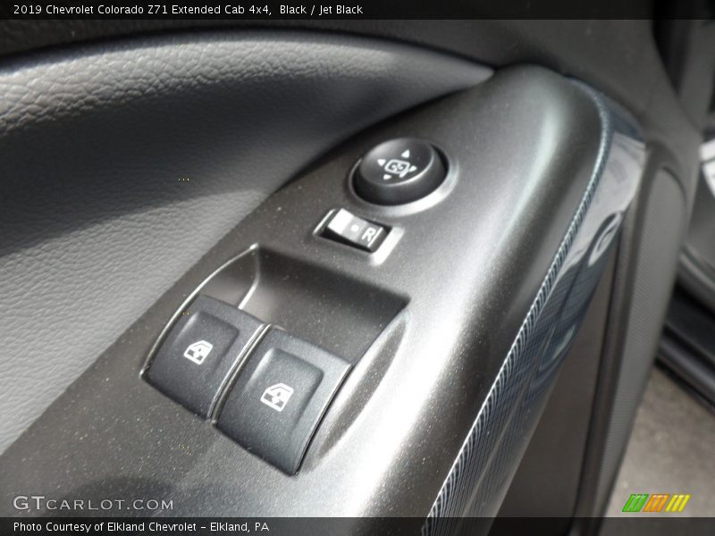 Black / Jet Black 2019 Chevrolet Colorado Z71 Extended Cab 4x4