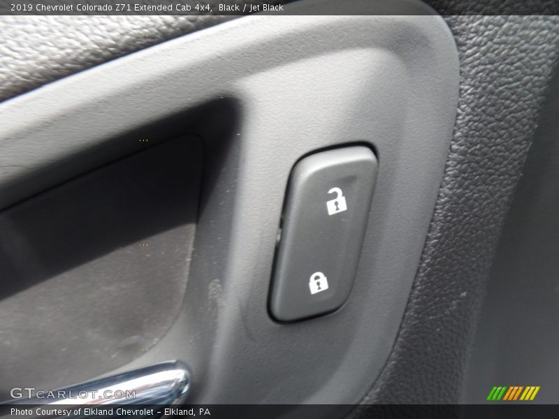 Black / Jet Black 2019 Chevrolet Colorado Z71 Extended Cab 4x4