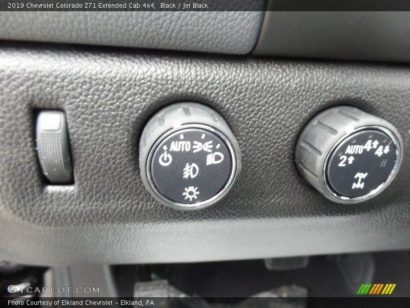 Black / Jet Black 2019 Chevrolet Colorado Z71 Extended Cab 4x4