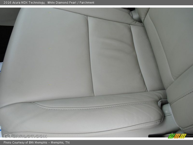 White Diamond Pearl / Parchment 2016 Acura MDX Technology