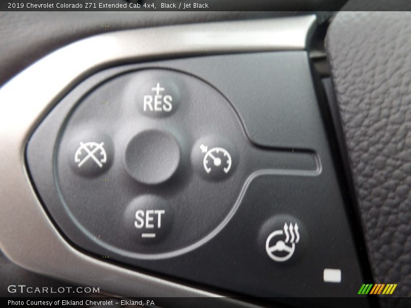Black / Jet Black 2019 Chevrolet Colorado Z71 Extended Cab 4x4