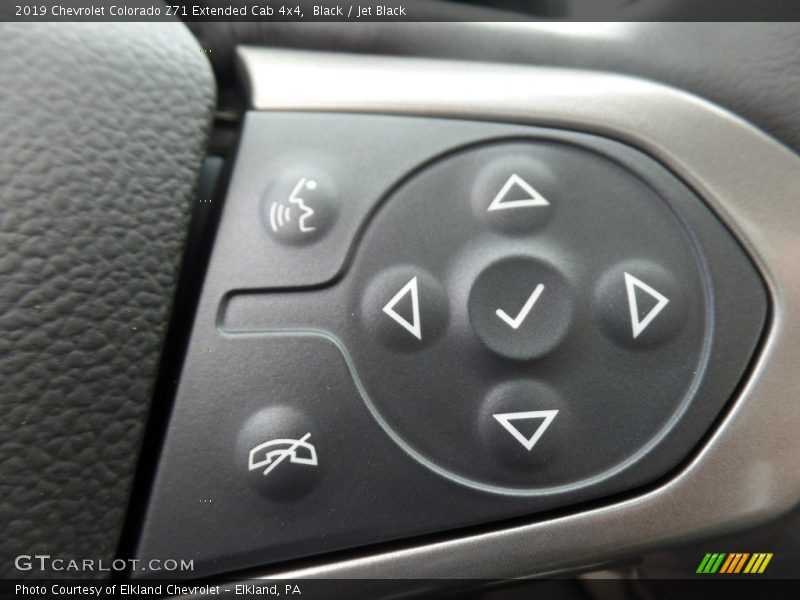 Black / Jet Black 2019 Chevrolet Colorado Z71 Extended Cab 4x4