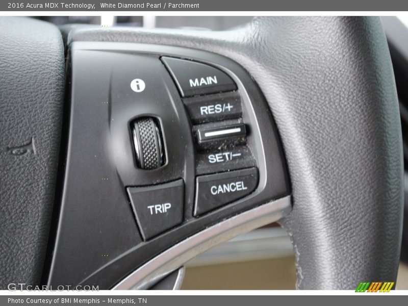White Diamond Pearl / Parchment 2016 Acura MDX Technology