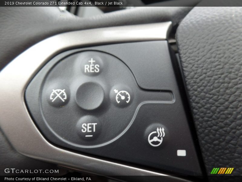 Black / Jet Black 2019 Chevrolet Colorado Z71 Extended Cab 4x4
