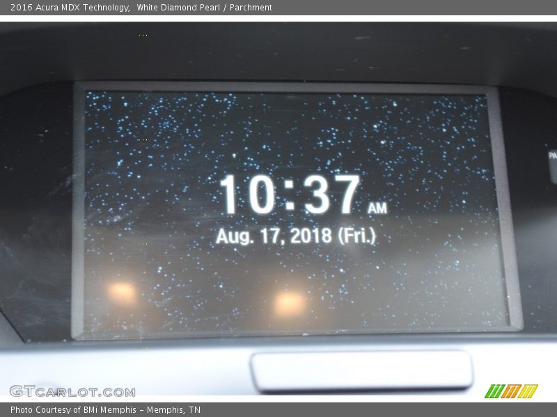 White Diamond Pearl / Parchment 2016 Acura MDX Technology