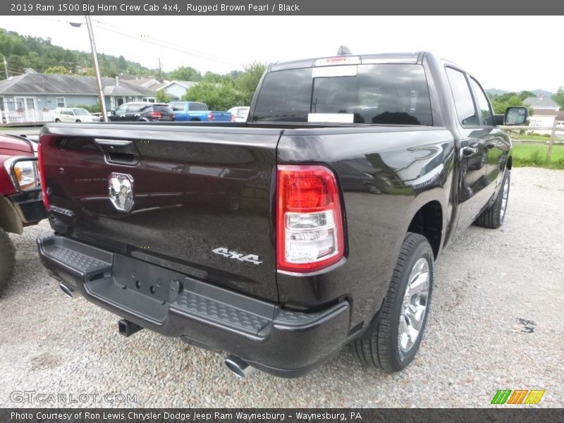 Rugged Brown Pearl / Black 2019 Ram 1500 Big Horn Crew Cab 4x4