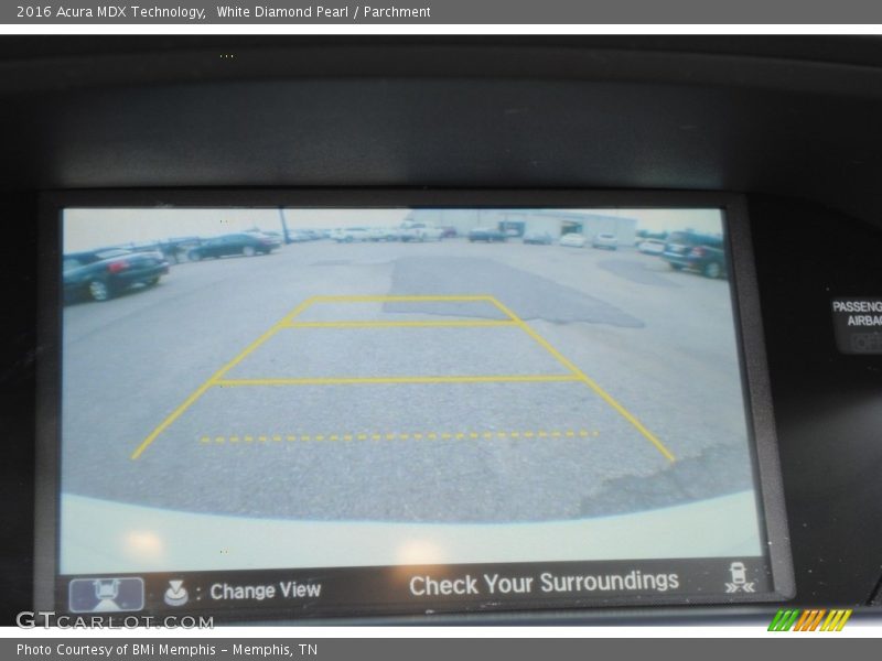 White Diamond Pearl / Parchment 2016 Acura MDX Technology