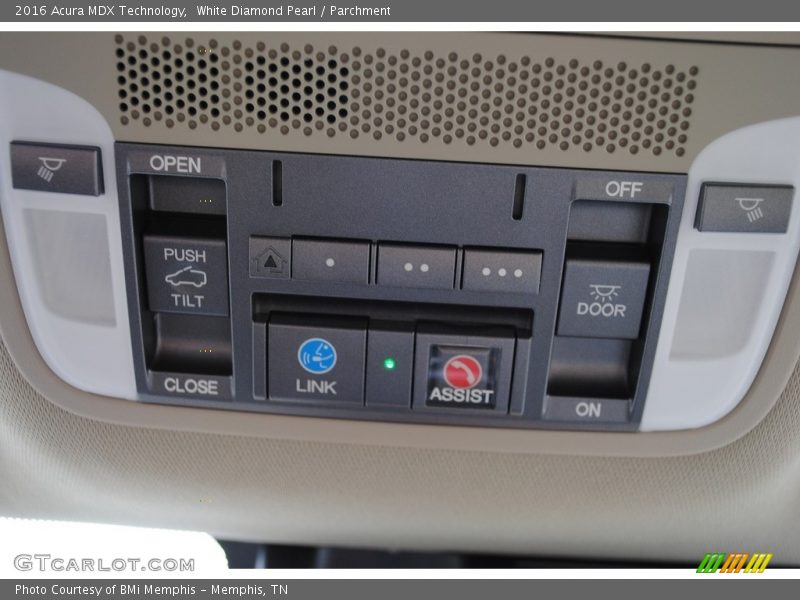 White Diamond Pearl / Parchment 2016 Acura MDX Technology