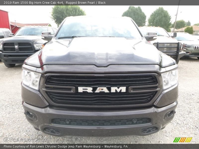 Rugged Brown Pearl / Black 2019 Ram 1500 Big Horn Crew Cab 4x4