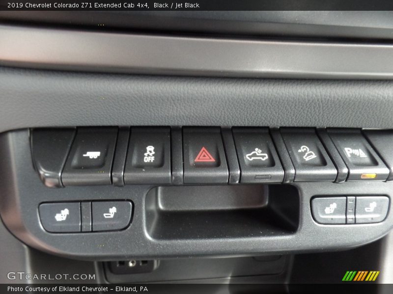 Black / Jet Black 2019 Chevrolet Colorado Z71 Extended Cab 4x4