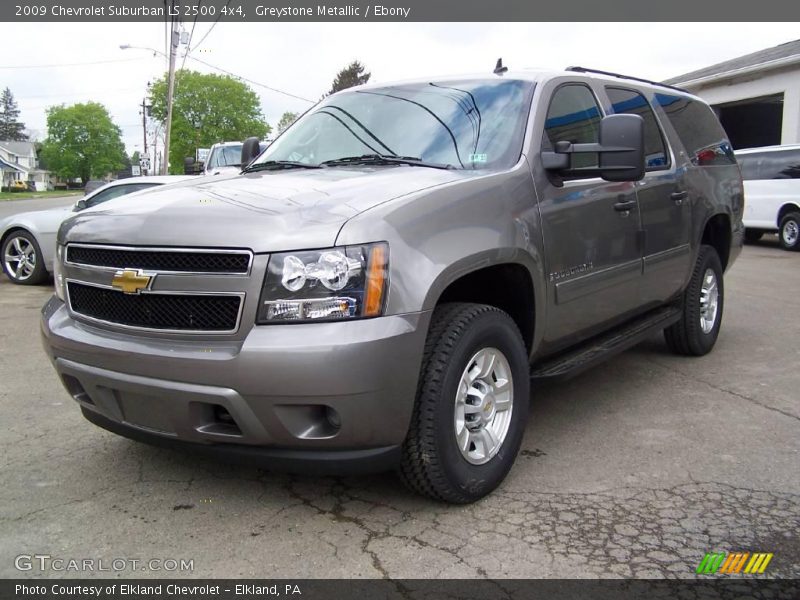 Greystone Metallic / Ebony 2009 Chevrolet Suburban LS 2500 4x4