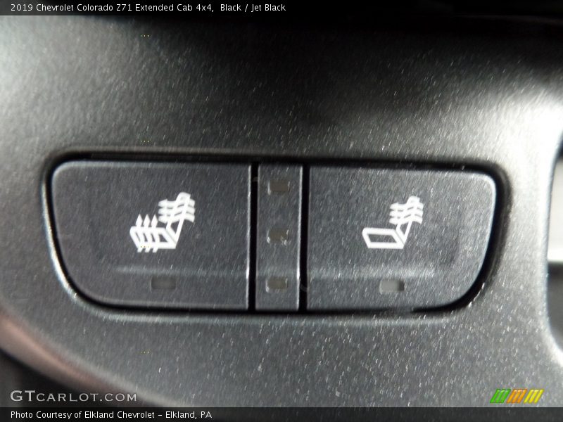 Black / Jet Black 2019 Chevrolet Colorado Z71 Extended Cab 4x4