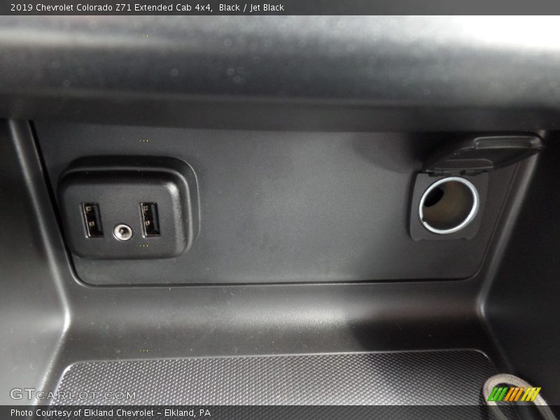 Black / Jet Black 2019 Chevrolet Colorado Z71 Extended Cab 4x4