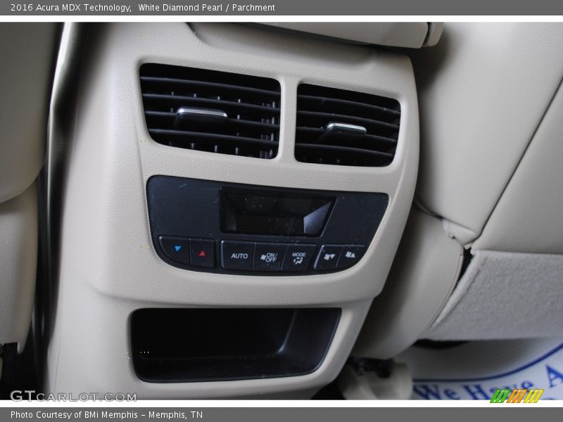 White Diamond Pearl / Parchment 2016 Acura MDX Technology