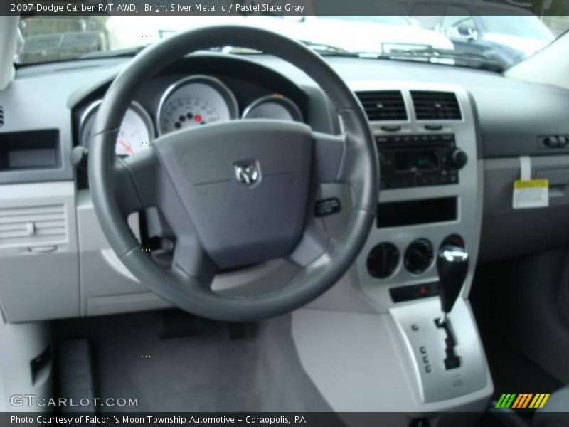 Bright Silver Metallic / Pastel Slate Gray 2007 Dodge Caliber R/T AWD