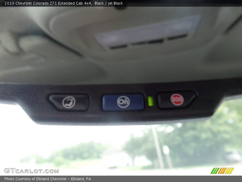Black / Jet Black 2019 Chevrolet Colorado Z71 Extended Cab 4x4