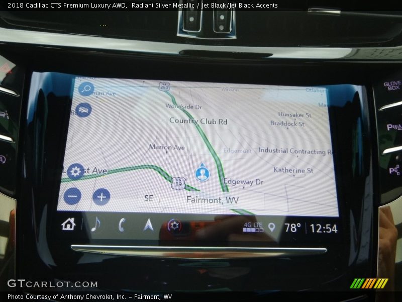 Navigation of 2018 CTS Premium Luxury AWD
