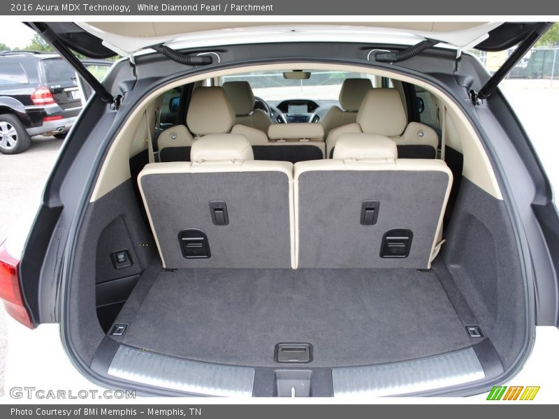 White Diamond Pearl / Parchment 2016 Acura MDX Technology