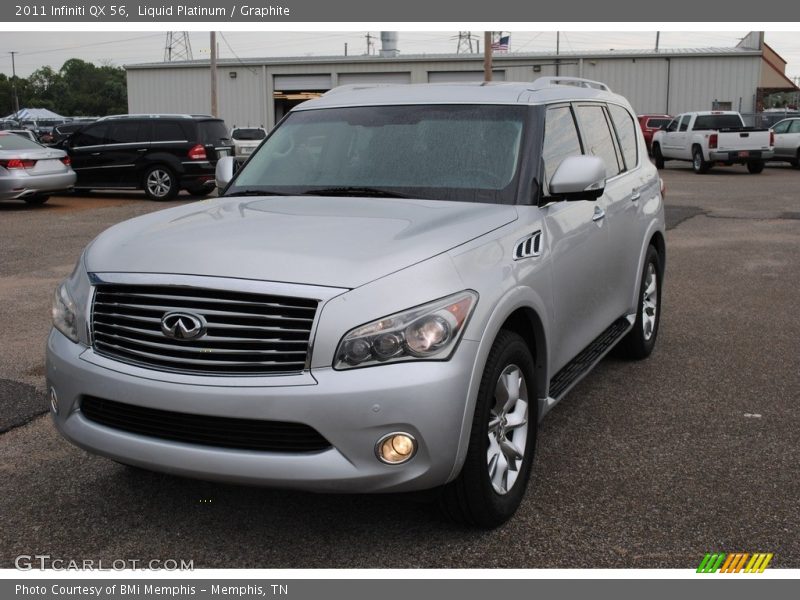 Liquid Platinum / Graphite 2011 Infiniti QX 56