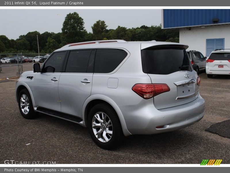 Liquid Platinum / Graphite 2011 Infiniti QX 56