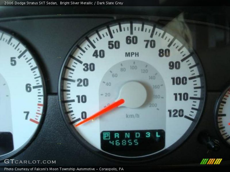 Bright Silver Metallic / Dark Slate Grey 2006 Dodge Stratus SXT Sedan