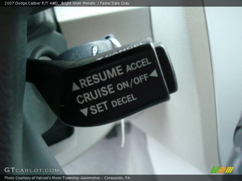 Bright Silver Metallic / Pastel Slate Gray 2007 Dodge Caliber R/T AWD