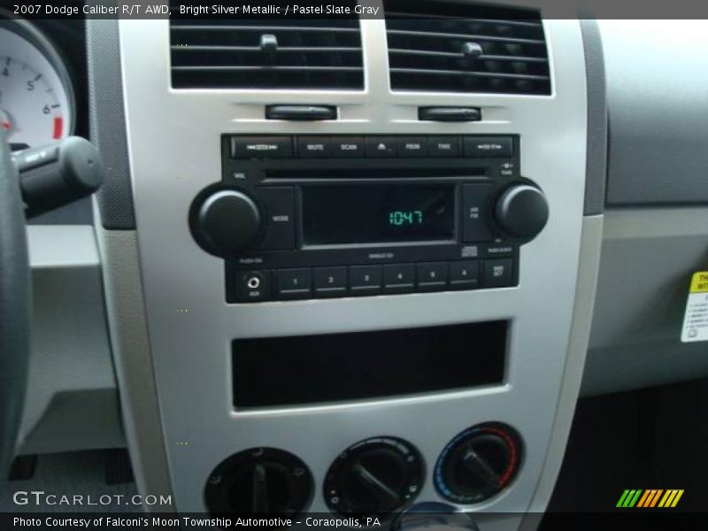 Bright Silver Metallic / Pastel Slate Gray 2007 Dodge Caliber R/T AWD
