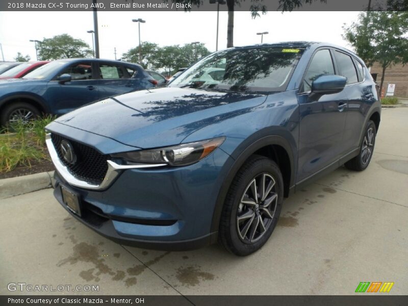 Eternal Blue Metallic / Black 2018 Mazda CX-5 Touring AWD