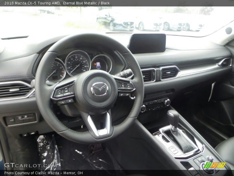 Eternal Blue Metallic / Black 2018 Mazda CX-5 Touring AWD
