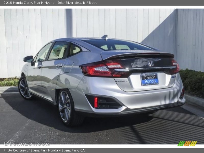 Solar Silver Metallic / Black 2018 Honda Clarity Plug In Hybrid