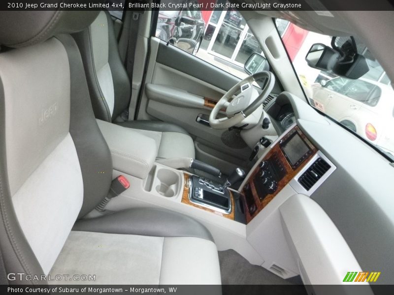 Brilliant Black Crystal Pearl / Dark Slate Gray/Light Graystone 2010 Jeep Grand Cherokee Limited 4x4