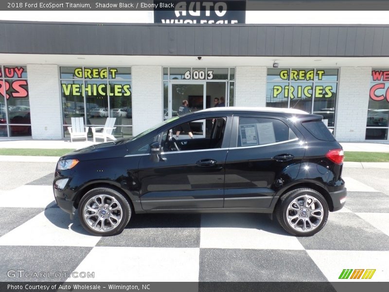 Shadow Black / Ebony Black 2018 Ford EcoSport Titanium