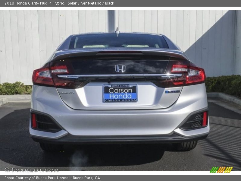 Solar Silver Metallic / Black 2018 Honda Clarity Plug In Hybrid