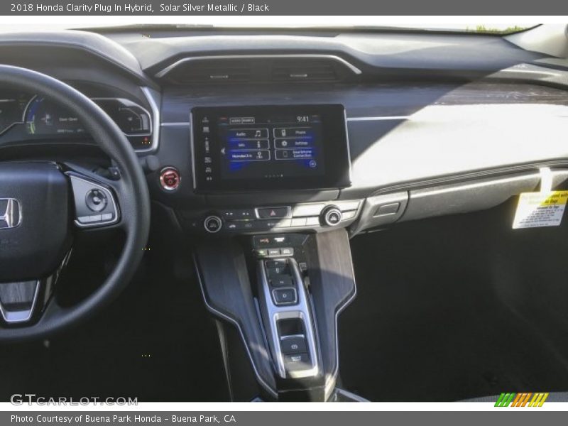 Solar Silver Metallic / Black 2018 Honda Clarity Plug In Hybrid