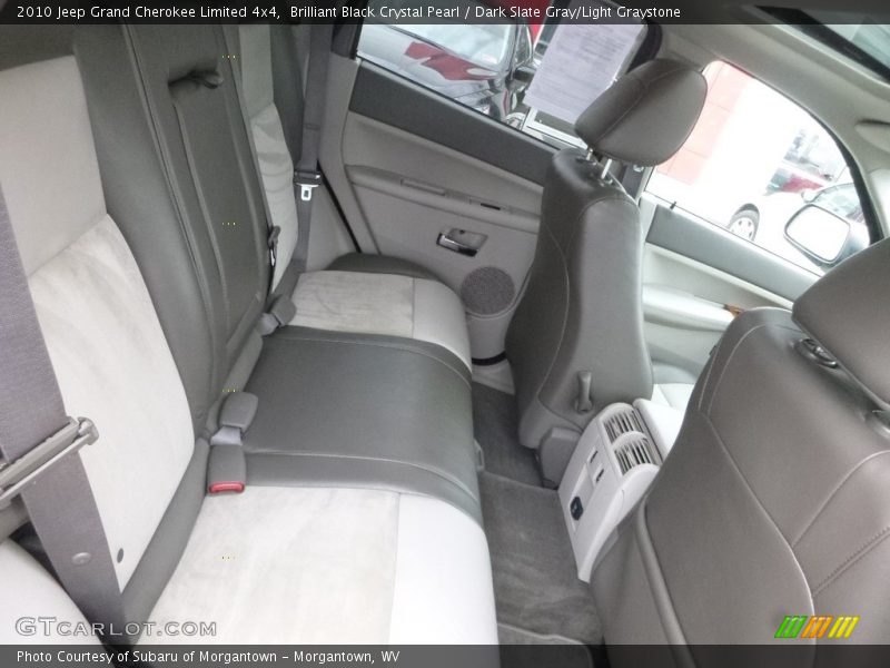 Brilliant Black Crystal Pearl / Dark Slate Gray/Light Graystone 2010 Jeep Grand Cherokee Limited 4x4