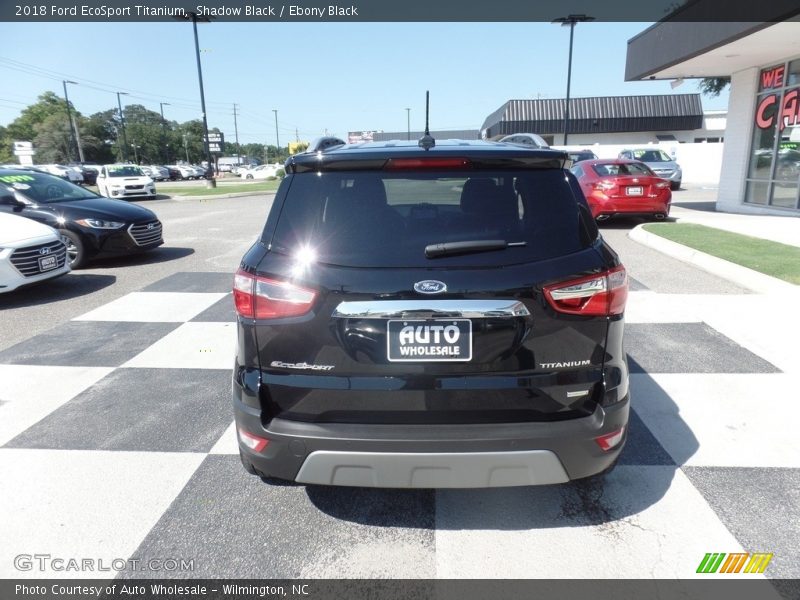 Shadow Black / Ebony Black 2018 Ford EcoSport Titanium