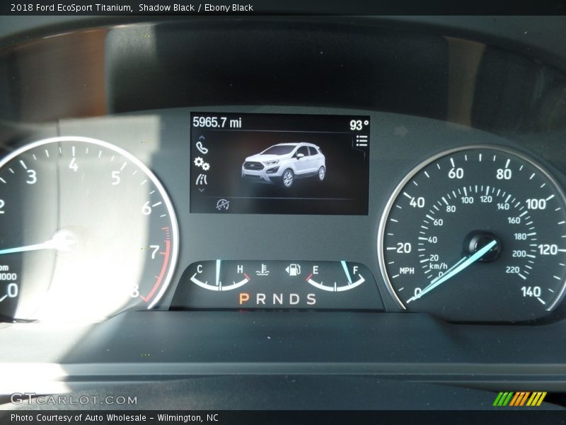 Shadow Black / Ebony Black 2018 Ford EcoSport Titanium