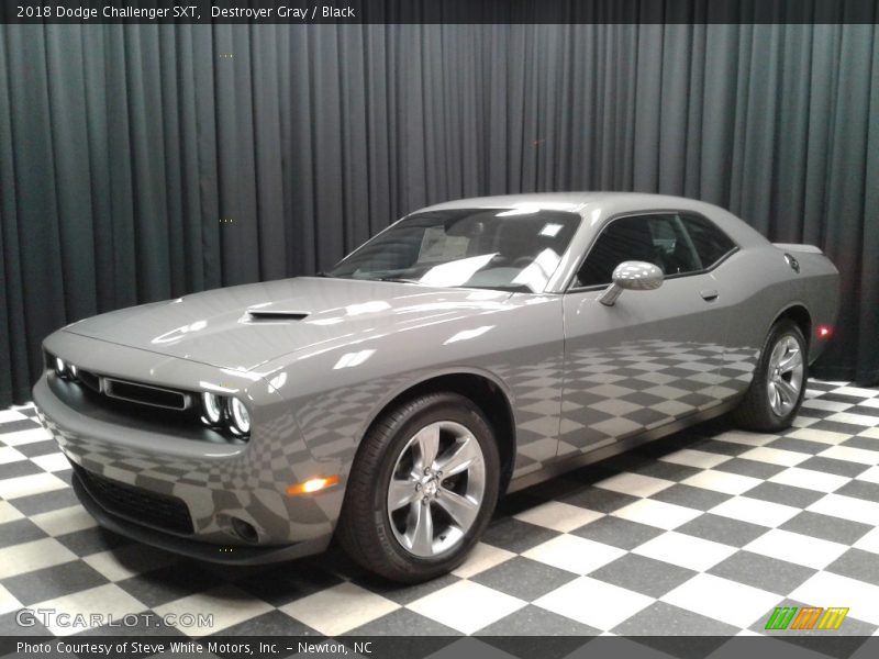 Destroyer Gray / Black 2018 Dodge Challenger SXT