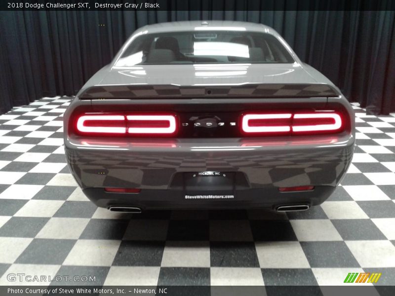 Destroyer Gray / Black 2018 Dodge Challenger SXT